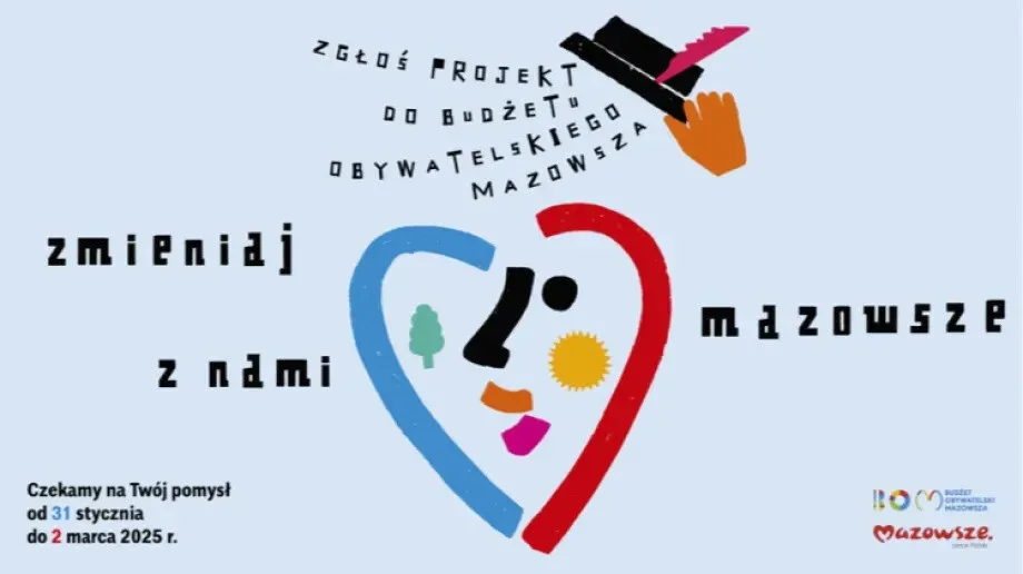 Zgłaszajmy projekty! Rusza Budżet Obywatelski Mazowsza