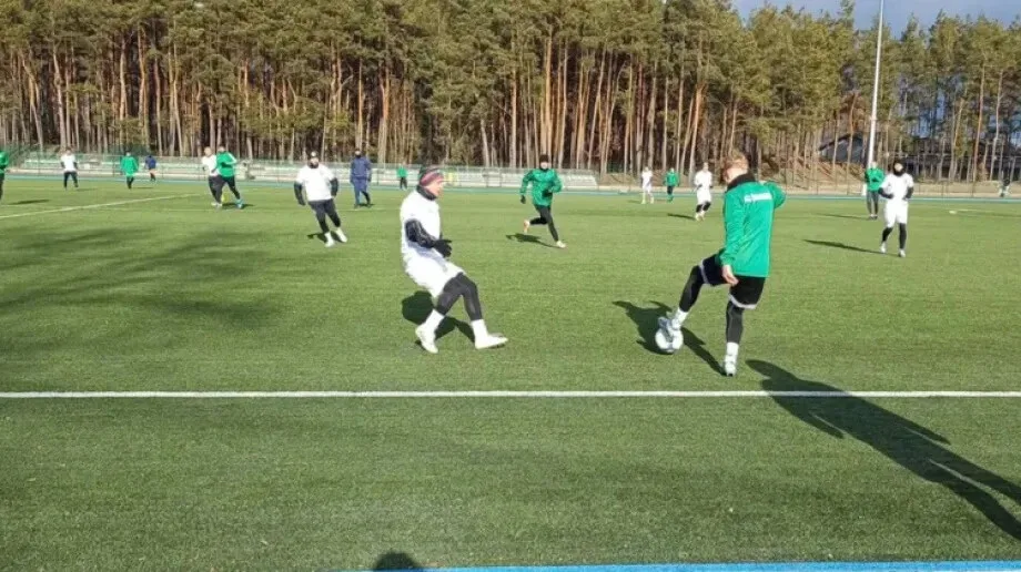 Dobry mecz małkinian