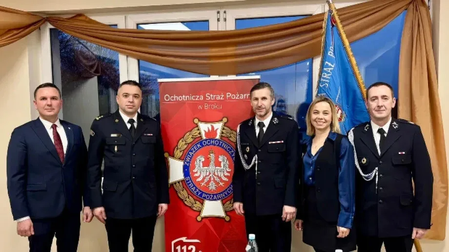 Walne zebranie OSP w Broku (zdjęcia)
