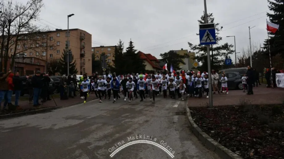 Bieg Tropem Wilczym w Małkini Górnej (zdjęcia)