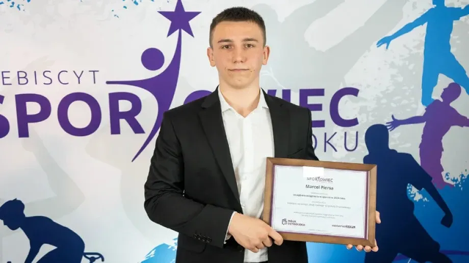 Sportowiec Roku 2024: Marcel Piersa z wyróżnieniem