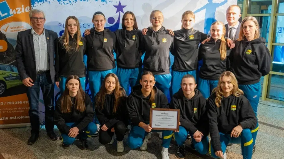 Sportowiec Roku 2024: KS Ostrovia Ostrów Mazowiecka z wyróżnieniem
