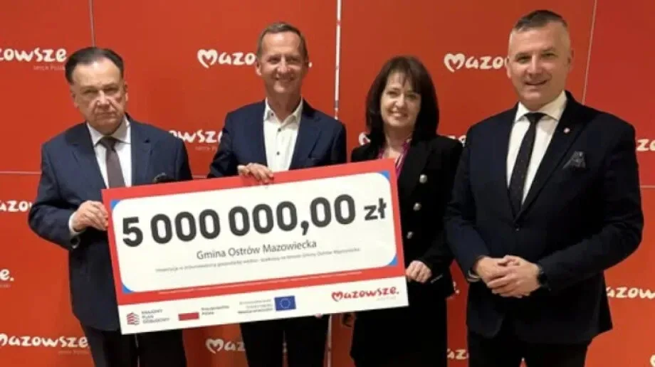 Gmina Ostrów Mazowiecka z dofinansowaniem z KPO