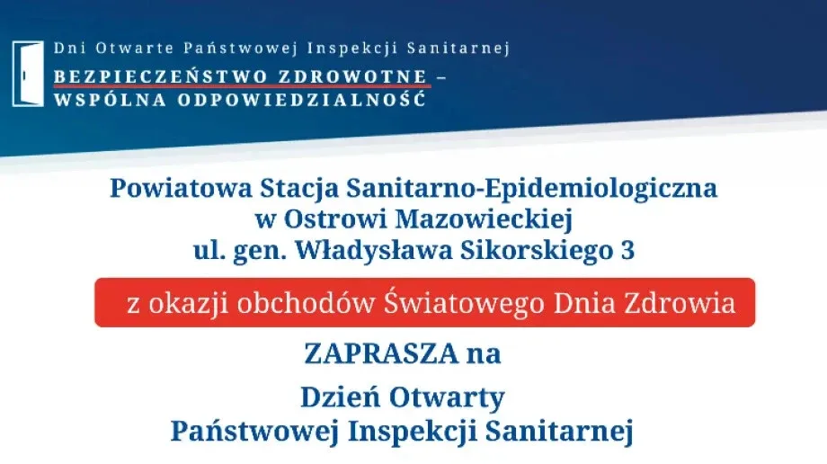Powiatowa Stacja Sanitarno-Epidemiologiczna zaprasza na Dzień Otwarty