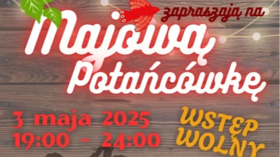 Wójt i Dyrektor GOKiS zapraszają na Majową Potańcówkę w Bogutach-Piankach!