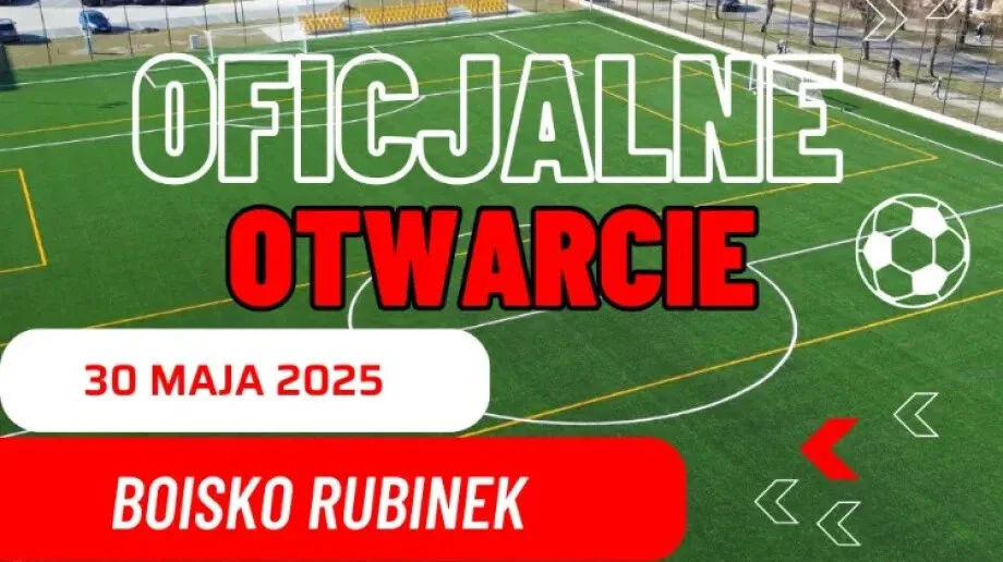 Oficjalne otwarcie boiska przy ostrowskim 'Rubinku' już 30 maja!