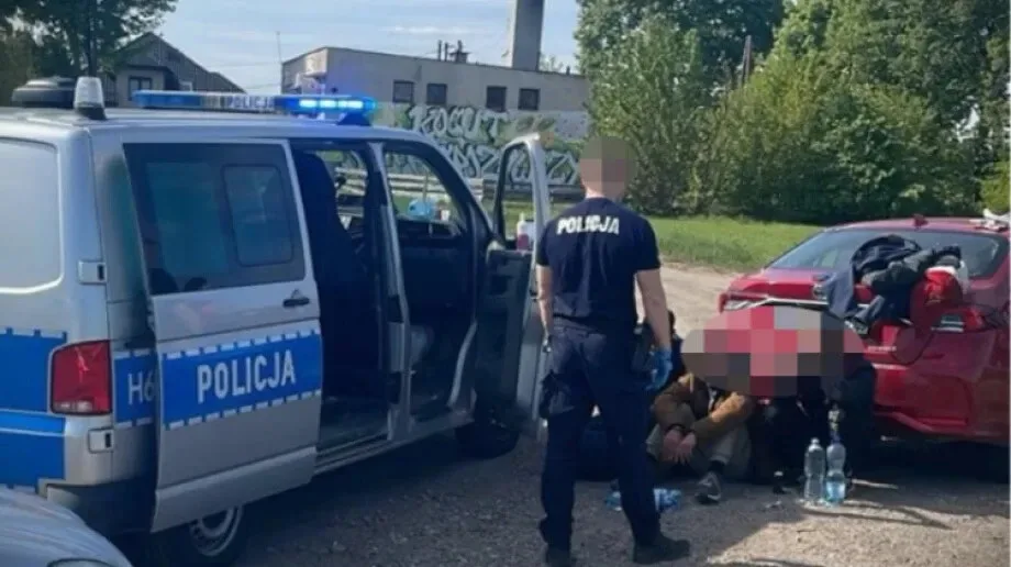 Nielegalni imigranci zatrzymani na S8 w pobliżu Nagoszewa