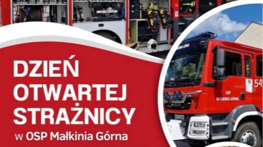 Strażacy zapraszają! Dzień Otwarty w OSP Małkinia Górna