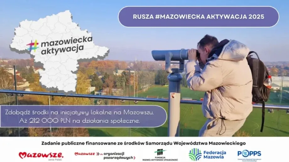 Mazowiecka Aktywacja – ruszył nabór do konkursu grantowego!