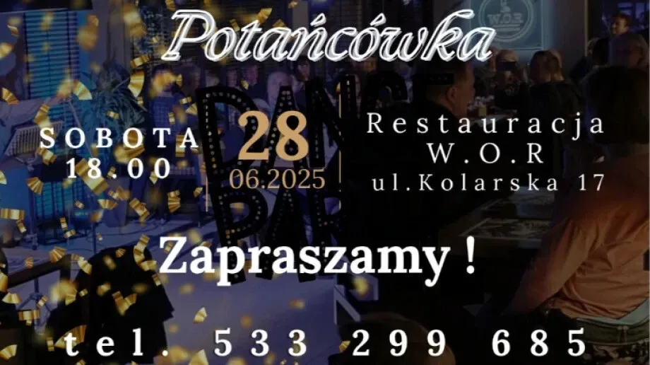 Restauracja W.O.R zaprasza na potańcówkę już w tę sobotę - 28 czerwca! (zdjęcia, wideo)