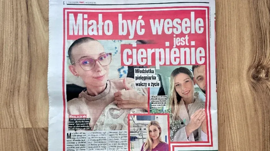 Fakt: 'Miało być wesele, jest cierpienie'. Dramatyczna historia 28-letniej Klaudii z Małkini Górnej