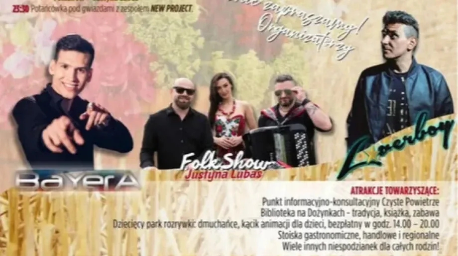 Justyna Lubas, Bayera i Loverboy w Wąsewie! Dożynkowa zabawa odbędzie się już wkrótce (wideo)