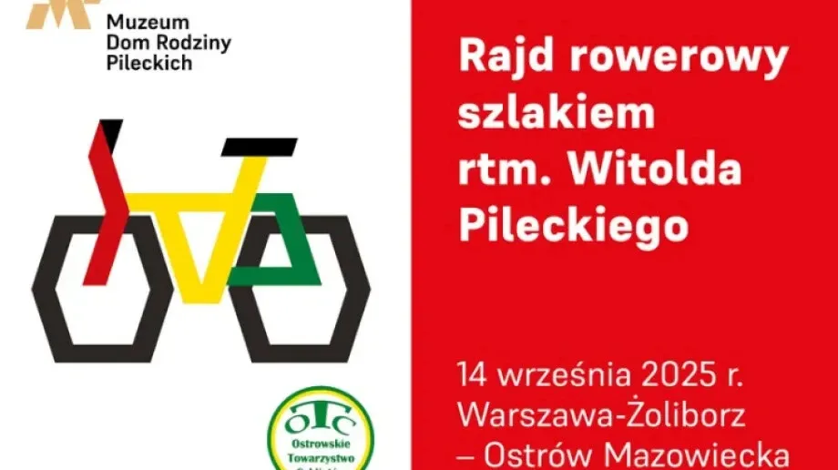 Rowerem śladami Pileckiego. Muzeum organizuje rajd historyczny z Warszawy do Ostrowi