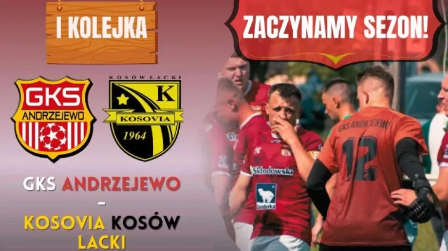 GKS Andrzejewo rozpoczyna sezon w Klasie A