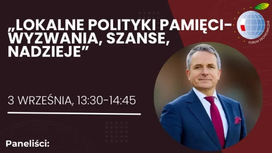 Starosta Ostrowski Jerzy Bauer dziś w Karpaczu. Weźmie udział w ważnym panelu o lokalnej pamięci