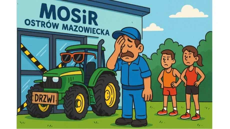 Zamiast drzwi będzie traktor