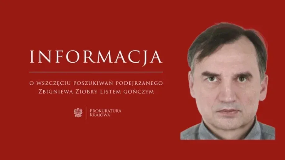 List gończy za Zbigniewem Ziobrą