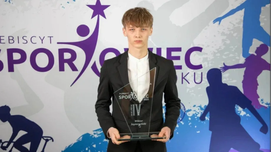 Sportowiec Roku 2025: Wiktor Sapierzyński tuż za podium