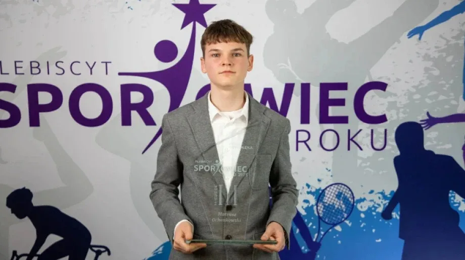 Sportowiec Roku 2025: Mateusz Ochenkowski 'na pudle'