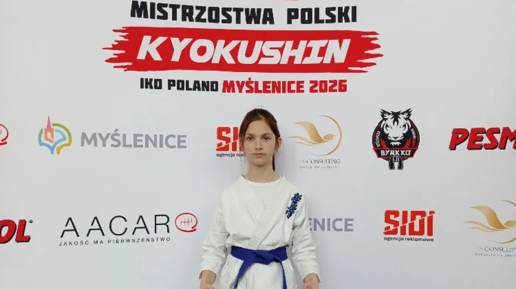 Lena Wójcicka walczyła w Myślenicach. Cenne doświadczenie na mistrzowskiej macie karate kyokushin