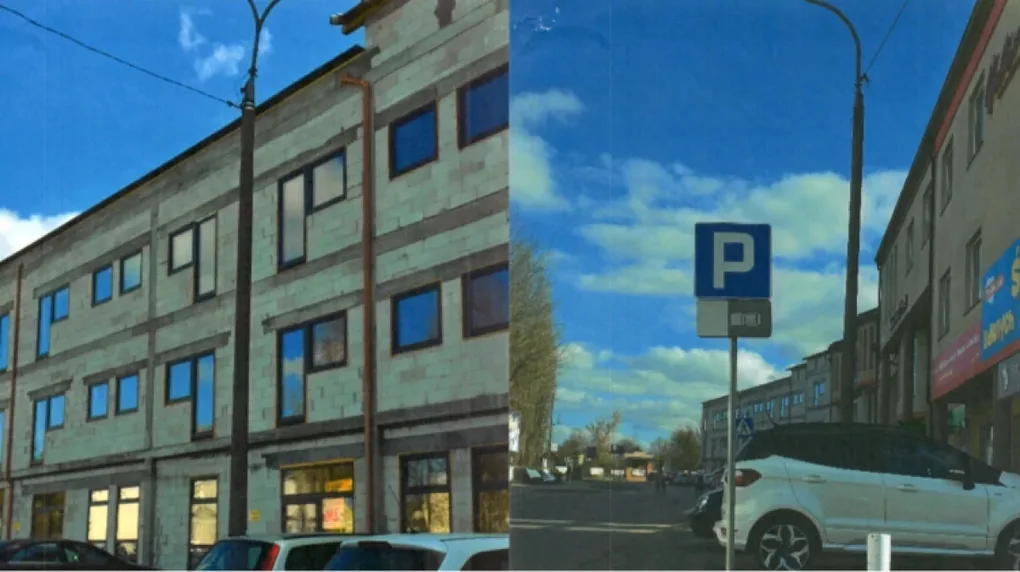 Słupy utrudniają parkowanie przy ul. Mieczkowskiego w Ostrowi