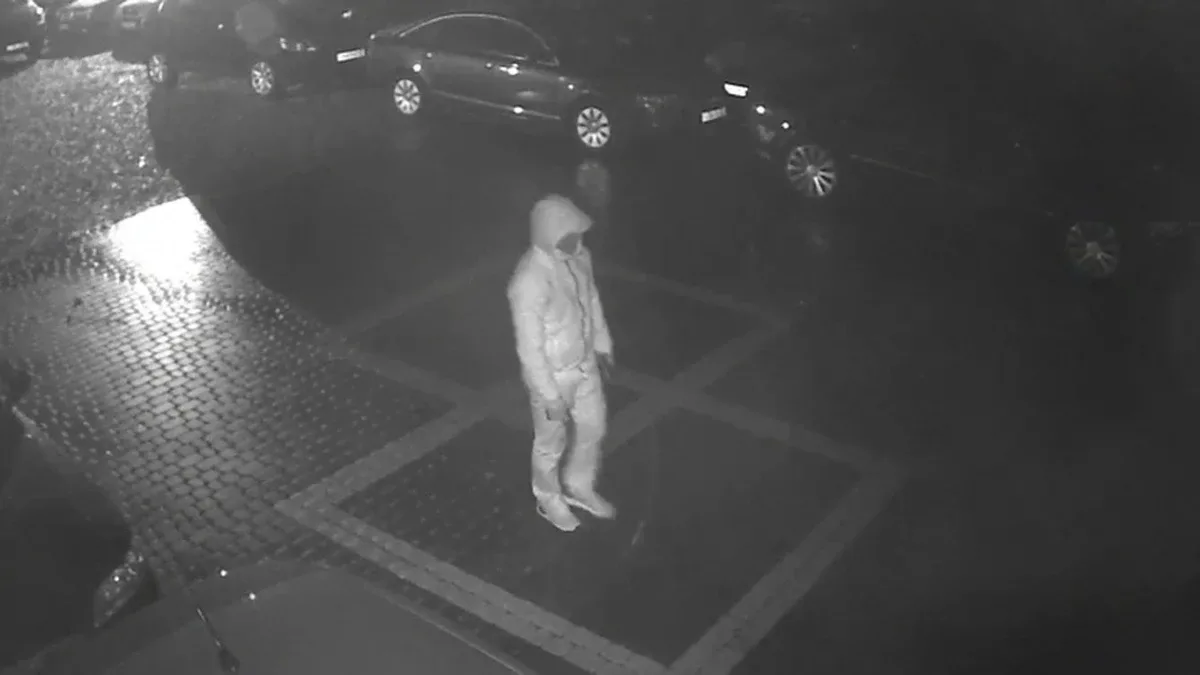 Poznajesz tego mężczyznę? Policja szuka podpalacza z Komorowa (wideo)