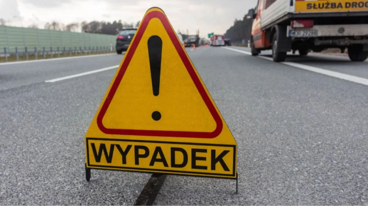 Wypadek na trasie Ostrów Mazowiecka - Łomża. Droga całkowicie zablokowana! (zdjęcia, wideo)