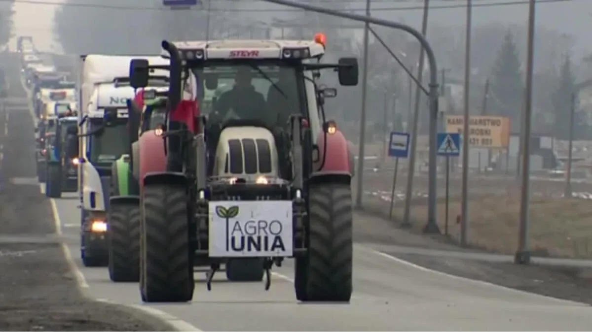 Protesty rolników w całej Polsce. 'Sytuacja w rolnictwie jest tragiczna' (wideo)
