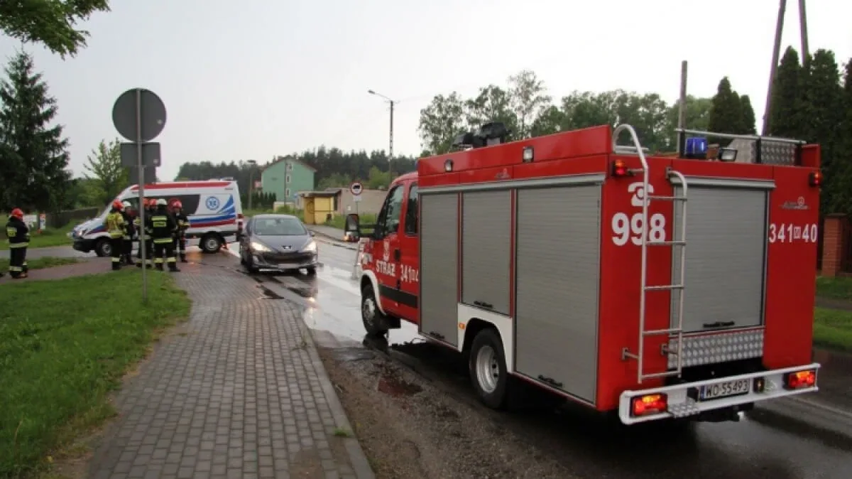 Pijany mieszkaniec powiatu ostrowskiego zatrzymany po kolizji w Damiętach