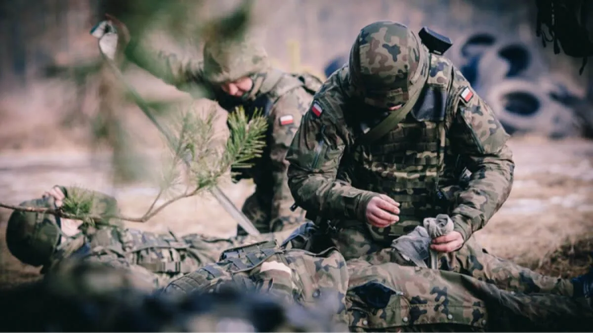 'W sumie ćwiczy 18 tysięcy żołnierzy'. Manewry Dragon-19 (wideo)