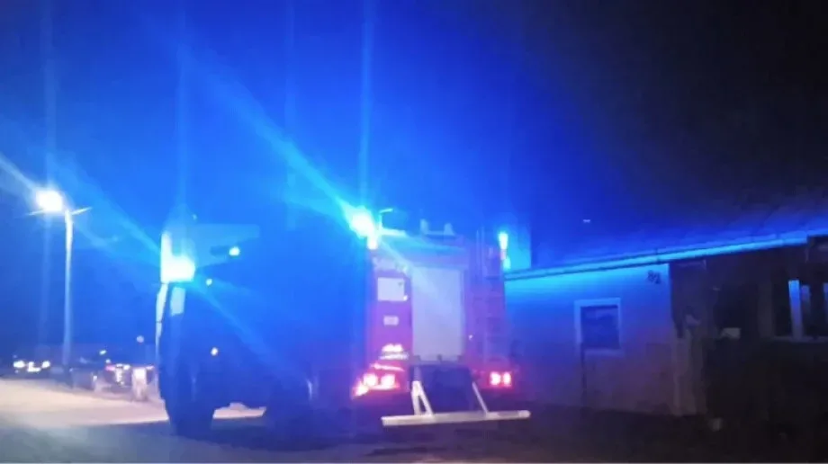 Pożar sadzy w przewodzie kominowym w budynku mieszkalnym w gminie Małkinia Górna