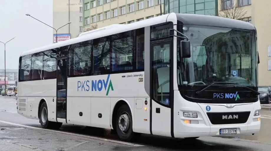 Zmiany w kursowaniu autobusów na trasie Bielsk Podlaski – Warszawa