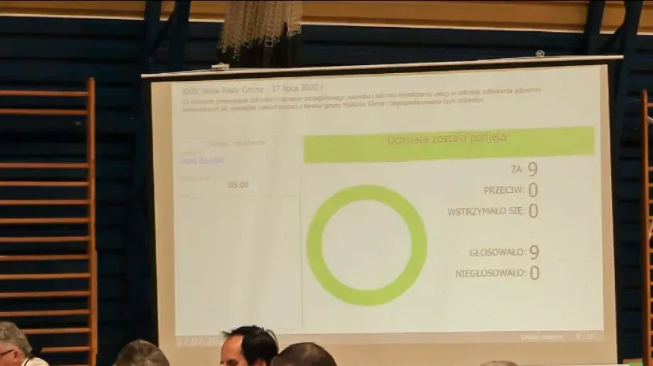 Do końca października śmieci w Małkini będą odbierane raz w tygodniu