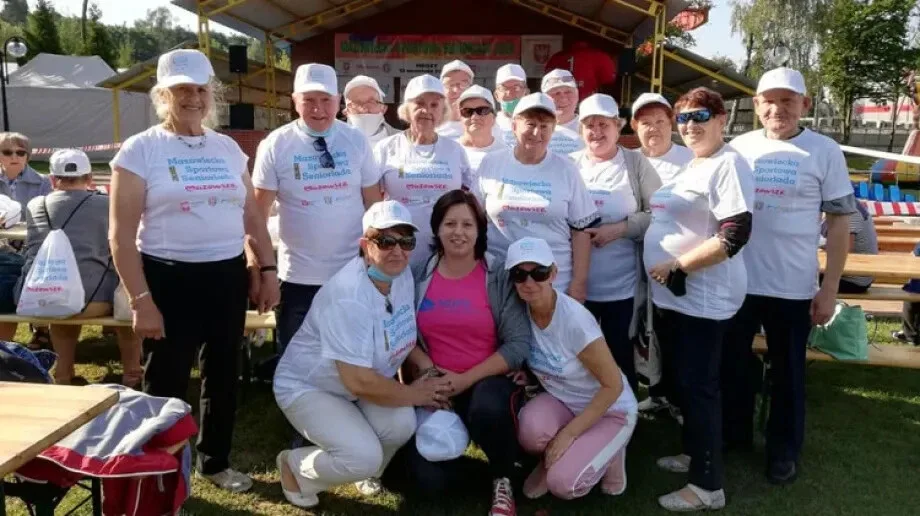 Mazowiecka Sportowa Senioriada w wykonaniu Seniora +