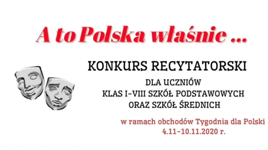 Weź udział w konkursie recytatorskim organizowanym przez MBP