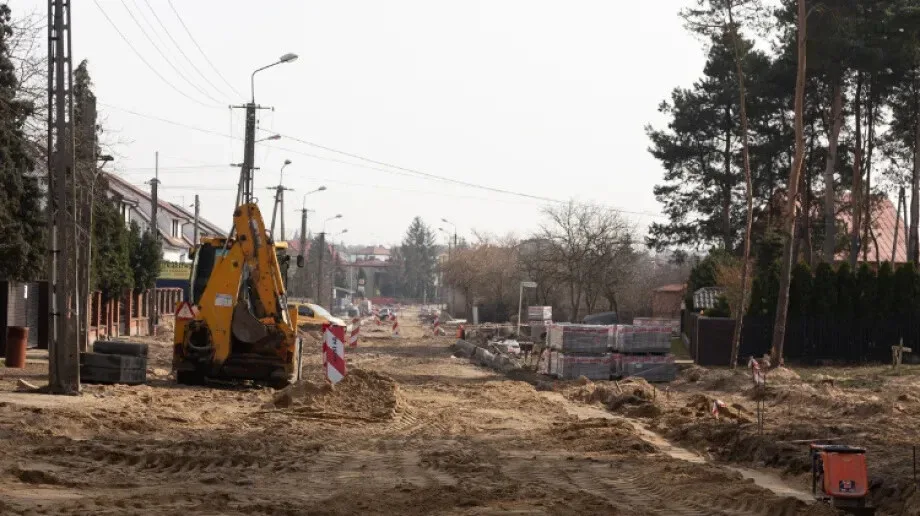Prace przy ciągu ulic Lubiejewska - Prusa trwają (zdjęcia)