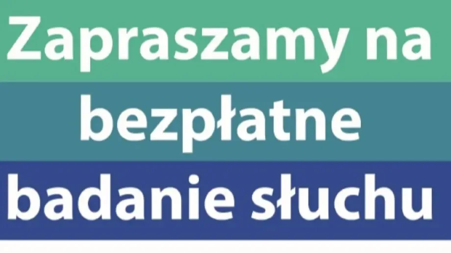 Bezpłatne badanie słuchu w Ostrowi Mazowieckiej