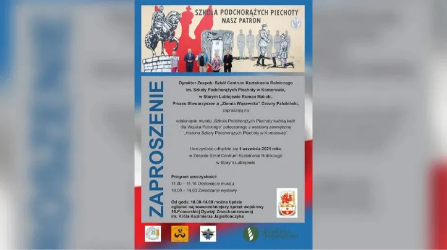 W środę nastąpi odsłonięcie muralu w Zespole Szkół Centrum Kształcenia Rolniczego w Starym Lubiejewie