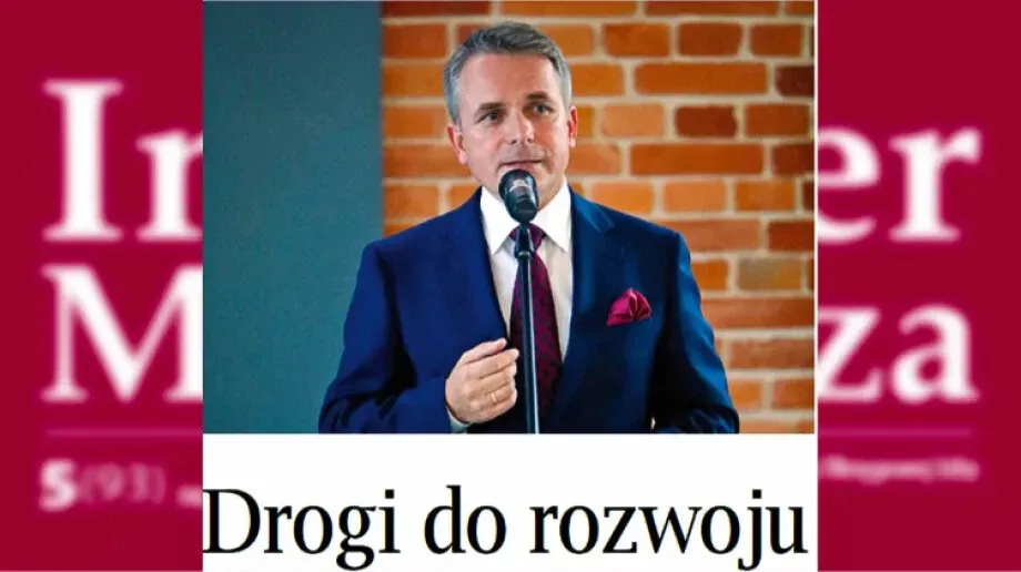 'Miasto staje się coraz lepszym miejscem do życia' - Burmistrz Jerzy Bauer dla 'Inżyniera Mazowsza'