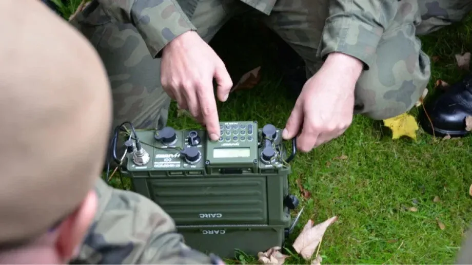 5 Mazowiecka Brygada OT podczas szkolenia dla łącznościowców i radiotelefonistów