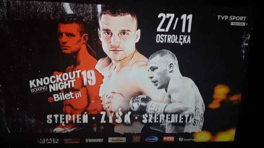 Gala boksu w Ostrołęce. W walce wieczoru Zyśk!