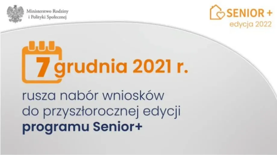 Trwa nabór wniosków do przyszłorocznej edycji programu 'Senior+'