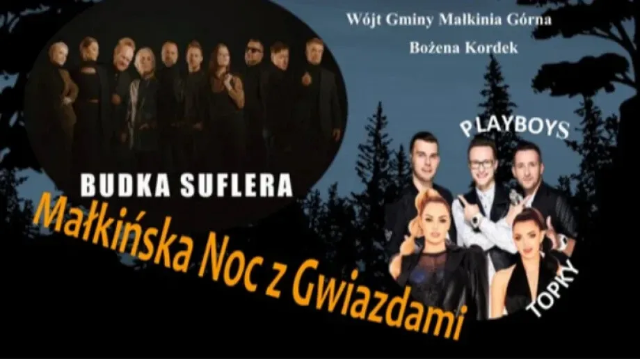 'Małkińska Noc z Gwiazdami' już w sobotę! Sprawdź program wydarzenia