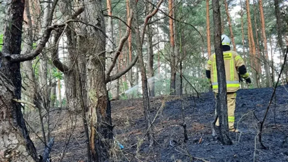 Dwa pożary w ciągu jednego dnia w gminie Małkinia Górna