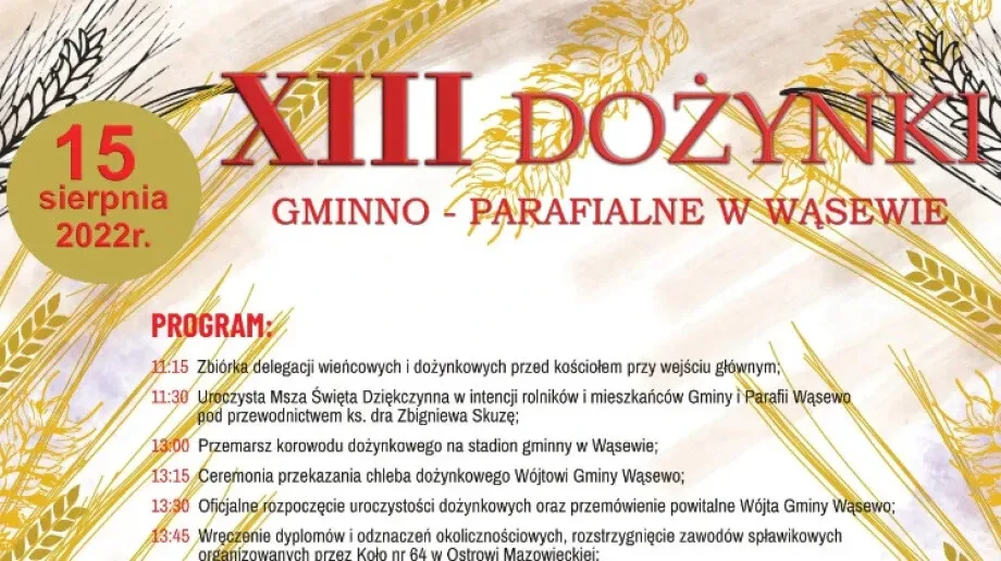DiscoBoys i Sumptuastic gwiazdami wieczoru na XIII Dożynkach Gminno-Parafialnych w Wąsewie (wideo)