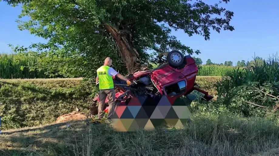23-latek stracił panowanie nad pojazdem. Zginął na miejscu