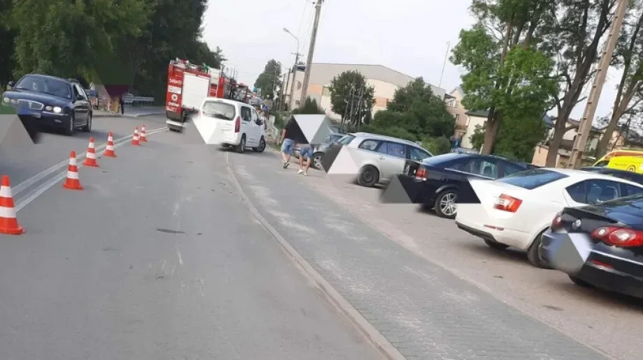 Motocyklista bez uprawnień spowodował wypadek