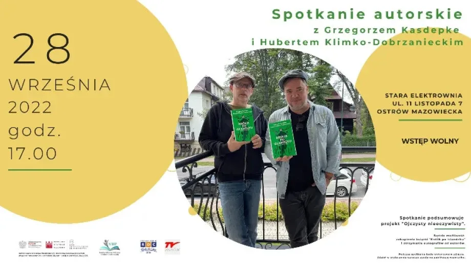 Spotkanie autorskie z Grzeorzem Kasdepke oraz Hubertem Klimko-Dobrzanieckim.