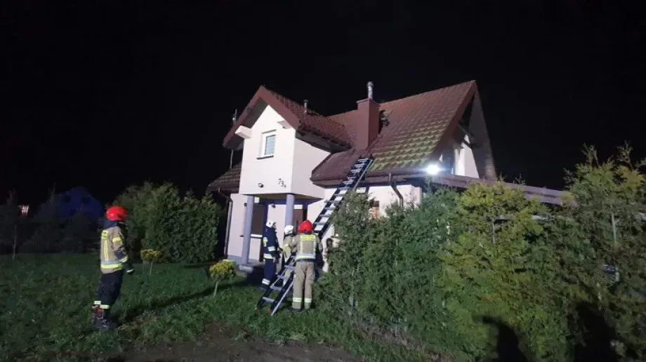 Na terenie Sulęcina Szlacheckiego doszło do pożaru sadzy w domu jednorodzinnym