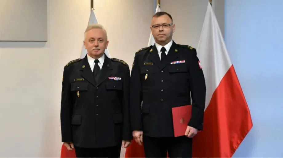 Od strażaka po Komendanta Powiatowego PSP. Zawodowa kariera Cezarego Pałubińskiego